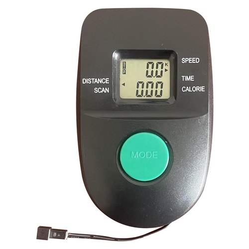MOUNTTU Bike Speedometer, Professional Monitor Speedometer for Stationary Bikes Waterproof Cycling Odometer for Rowing Machine Cycling Counter Gym Accessories Exercise Accessories