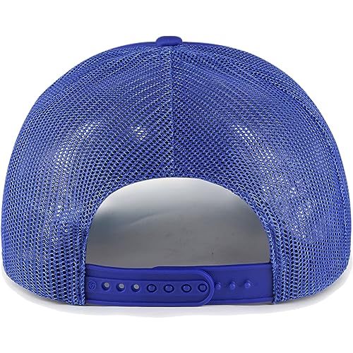 47 Backhaul Foam Mesh Trucker Snapback Adjustable Hat, Adult One Size Fits All