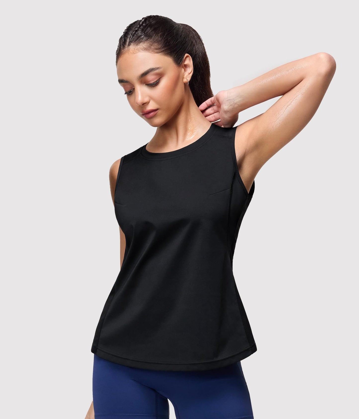 Junlan Waist Trainer for Women - Sleeveless Sauna Sweat Vest for Women Working Out