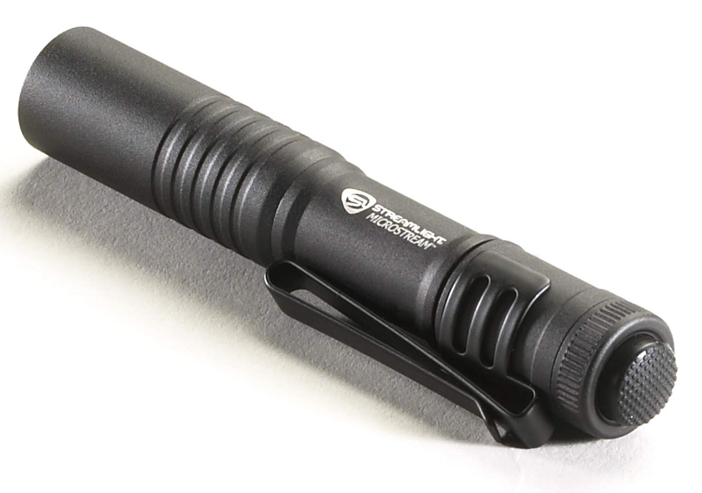 Streamlight 66318 MicroStream 45-Lumen Everyday Carry Pocket Flashlight with AAA Alkaline Battery, Black