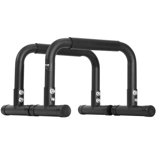 VEVOR Dip Bars, 500LBS Strong Load Capacity, Heave Duty Parallette Push Up Stand, Fitness Workout Dip Bar Station Stabilizer Stand Station, Parallel Bars for Strength Training Gym Home and Office