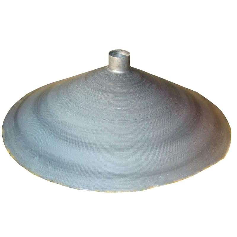 55 Gallon Steel Funnel for Game Feeders - Boss Buck Stainless
