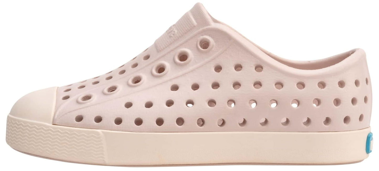 Native Shoes Unisex-Kids Jefferson Sneakers, Dust Pink/Lint Pink, 6 Toddler