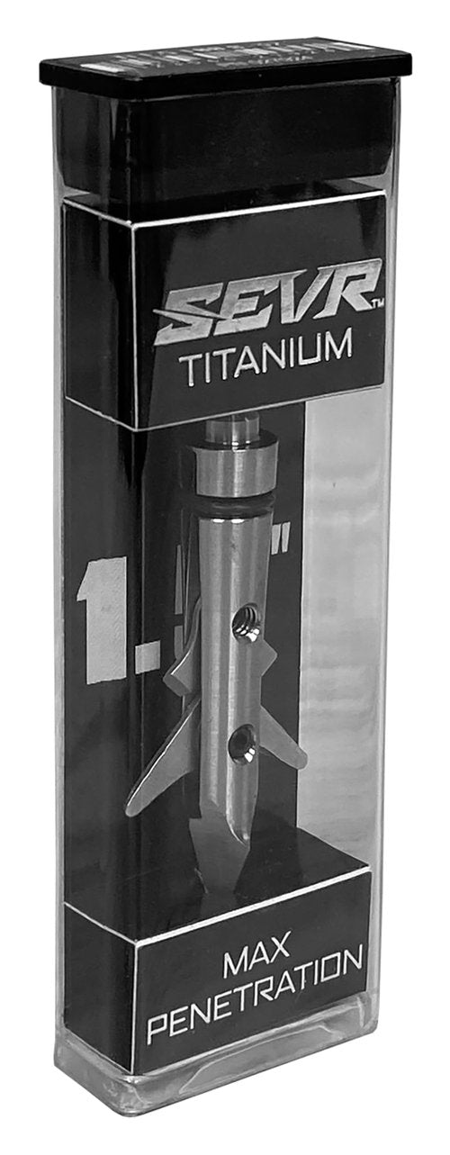 SEVR Titanium 1.5 Broadhead 4 Pack 100 Grains