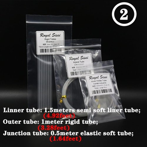 Tube Fly Tying Kit 80PCS Combo Fly Tubing Tools Set Fly Tube Adapter & Cutter with Brass Tube Cone Beads Fly Tying Materials
