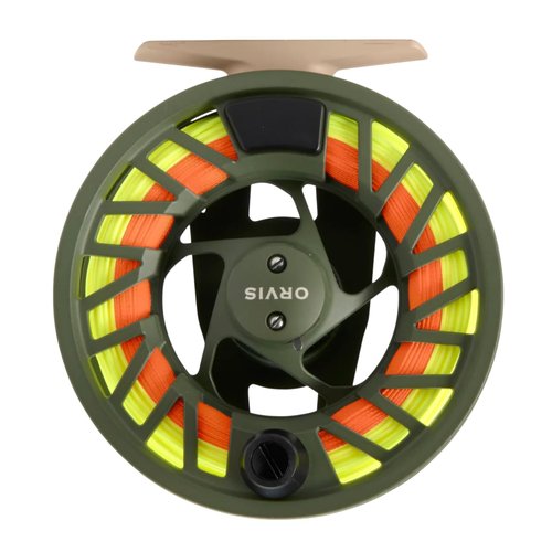 Orvis Clearwater Reel & Spools III 3-Pack: Lightweight Fly Fishing Reels with Extra Spools, Durable Construction, Smooth Drag System, Dark Pine