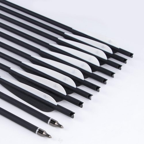 GQT Crossbow Bolts 16 Inch -, Hunting and Target Practice, Archery Bolts for Crossbow Shooting, 12 Pack