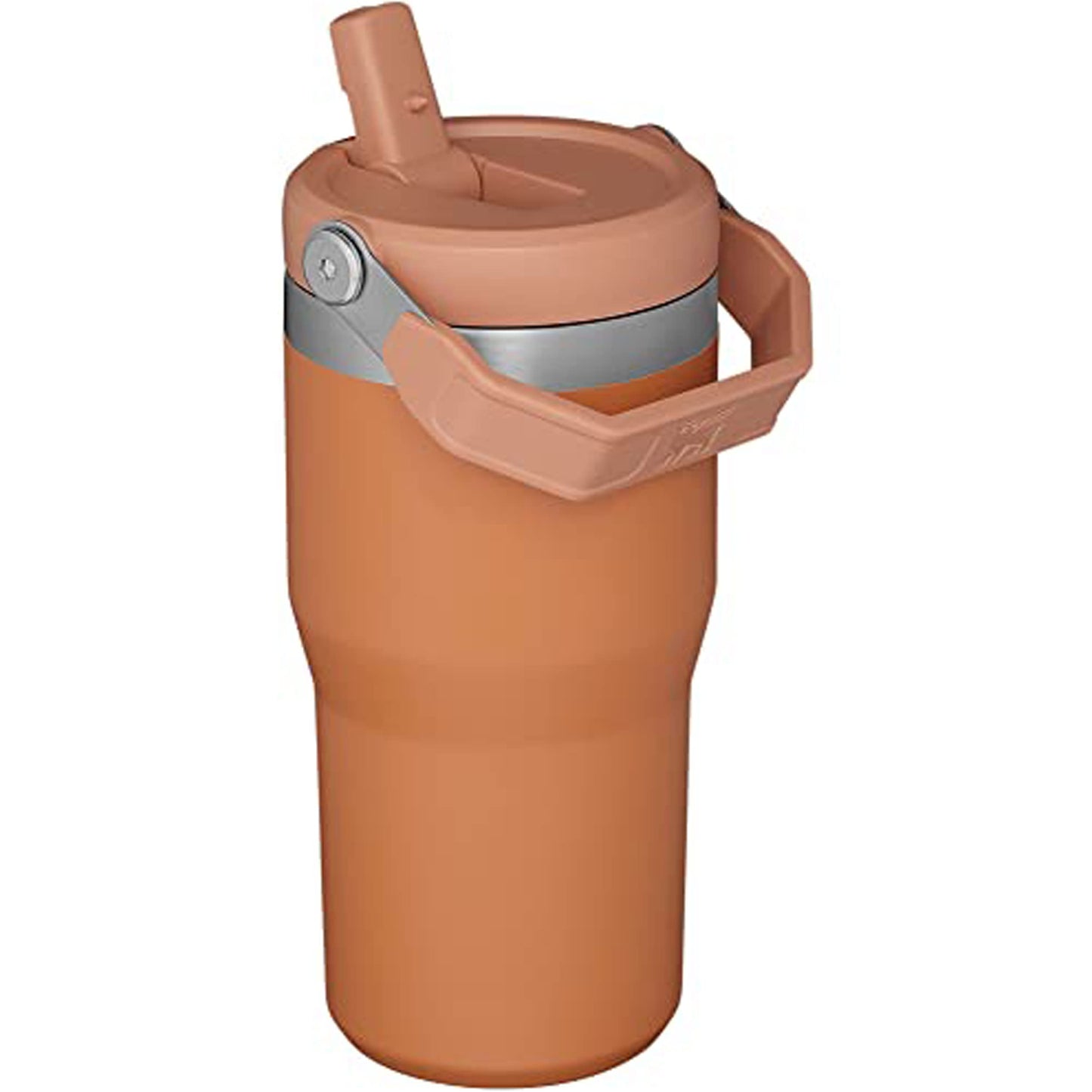Stanley IceFlow Stainless Steel Tumbler - Vacuum Insulated Water Bottle for Home, Office or Car Reusable Cup with Straw Leak Resistant Flip Cold for 12 Hours or Iced for 2 Days, Ochre, 20 OZ / 0.59 L