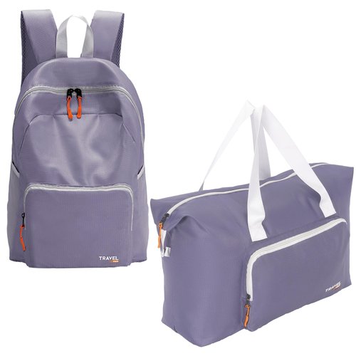SWLIFL Foldable Hiking Backpack Small Lightweight Packable Backpack 2 Pack 20L/23L for Women Men Vacation,Hiking,Camping,Weekend Travels,Airplane Friendly Travel Bag(Purple)