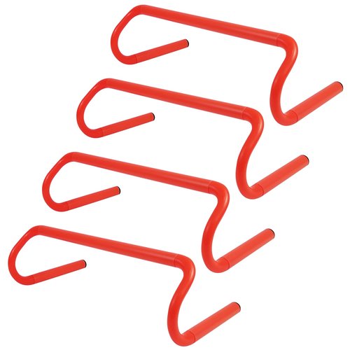 Bsenogou 6 inch Agility Speed Hurdles - 4 Pack Detachable Agility Training Hurdles - Speed and Agility Training Equipment for Soccer Basketball Football Hurdle Training