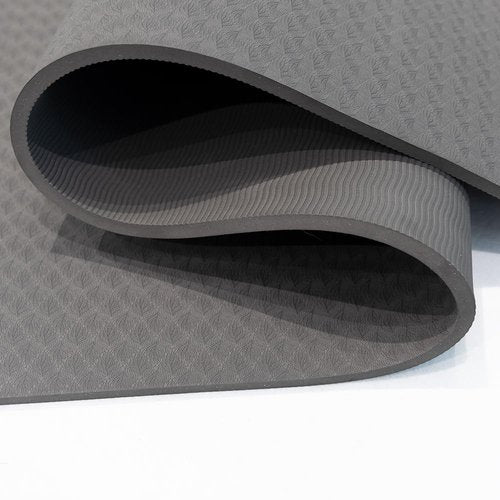 KS Premium Yoga Mat - TPE Material, Excellent Resilience, Non Slip, 72” x 24” Extra Thick 0.4"(10 mm) with Carrying Strap