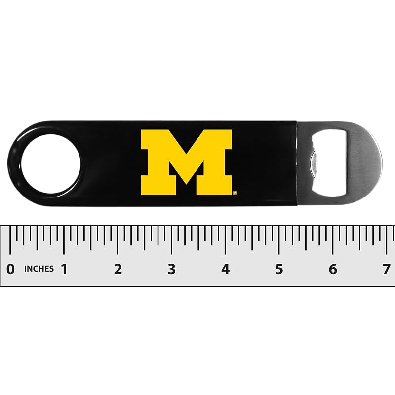 NCAA Long Neck Bottle Opener - Unisex, Michigan Wolverines Black