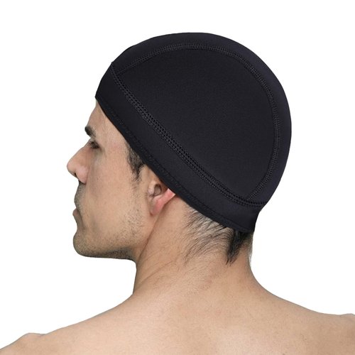 TBLUITE Neoprene Diving Scuba Hood Swim Cap for Toddler Kids Girls Boys Youth Men and Women Thermal Wetsuit Beanie 3mm Hair Clear for Swimming Surfing Windsurf