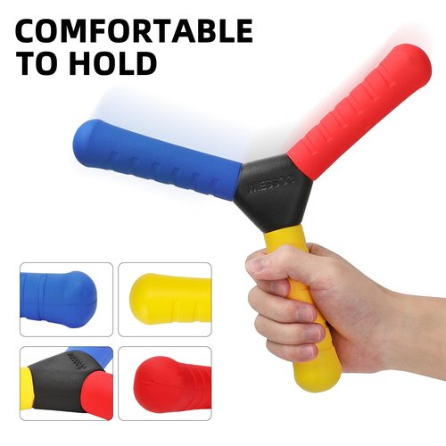 WIESSOC Hand Eye Coordination Training,Hand Eye Coordination Toys,Trainer with 3PCS Reaction Balls Design Improves Focus,Reflex, Agility for Baseball,Basketball Softball Sports