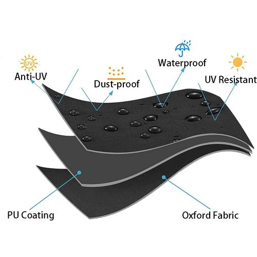 amberr Billiard Pool Table Cover,Pool Table Cover 8 feet Waterproof Fitted (8ft:100x56x8in)