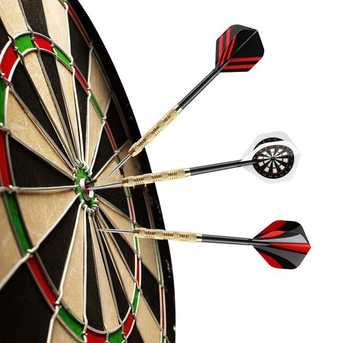 Accmor Metal Tip Darts, Steel Tip Darts, Professional Metal Darts, Darts Metal Tip Set, Metal Darts for Dartboard,18 pcs ﻿