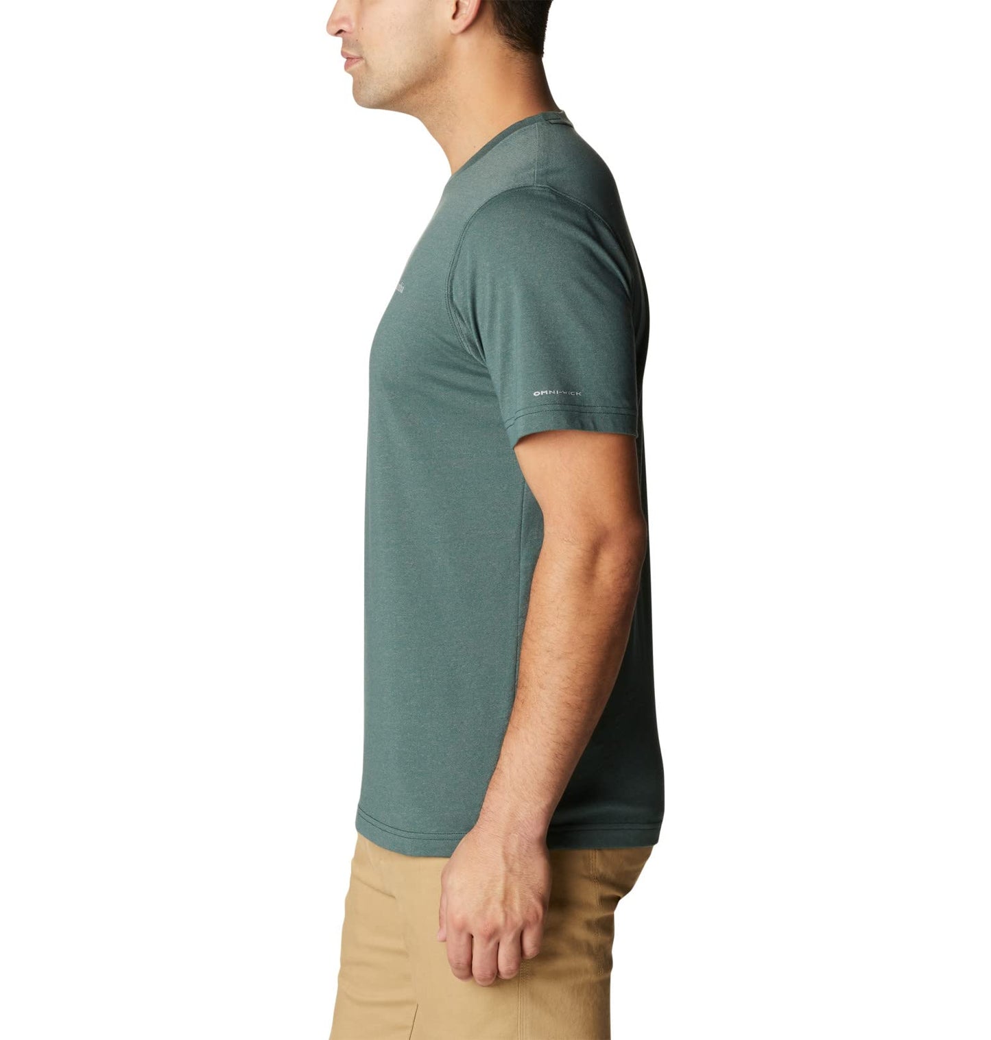 Columbia Men's Big & Tall Thistletown Hills Short Sleeve, Spruce Heather, X-Large B&T