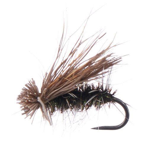 BASSDASH Trout Fly Fishing Flies Tenkara Wet Dry Flies Nymphs Sakasa Kebari 12pcs Assortment Barbless Barbed Hooks
