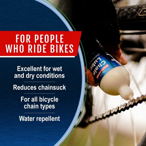 Squirt Chain Lube for Bikes 120 ml – Long-Lasting Lubricant for All Bike Chains – All-Weather Dry Bike Chain Lube to Reduce Noise & Chainsuck – Bicycle Tools & Maintenance Aid