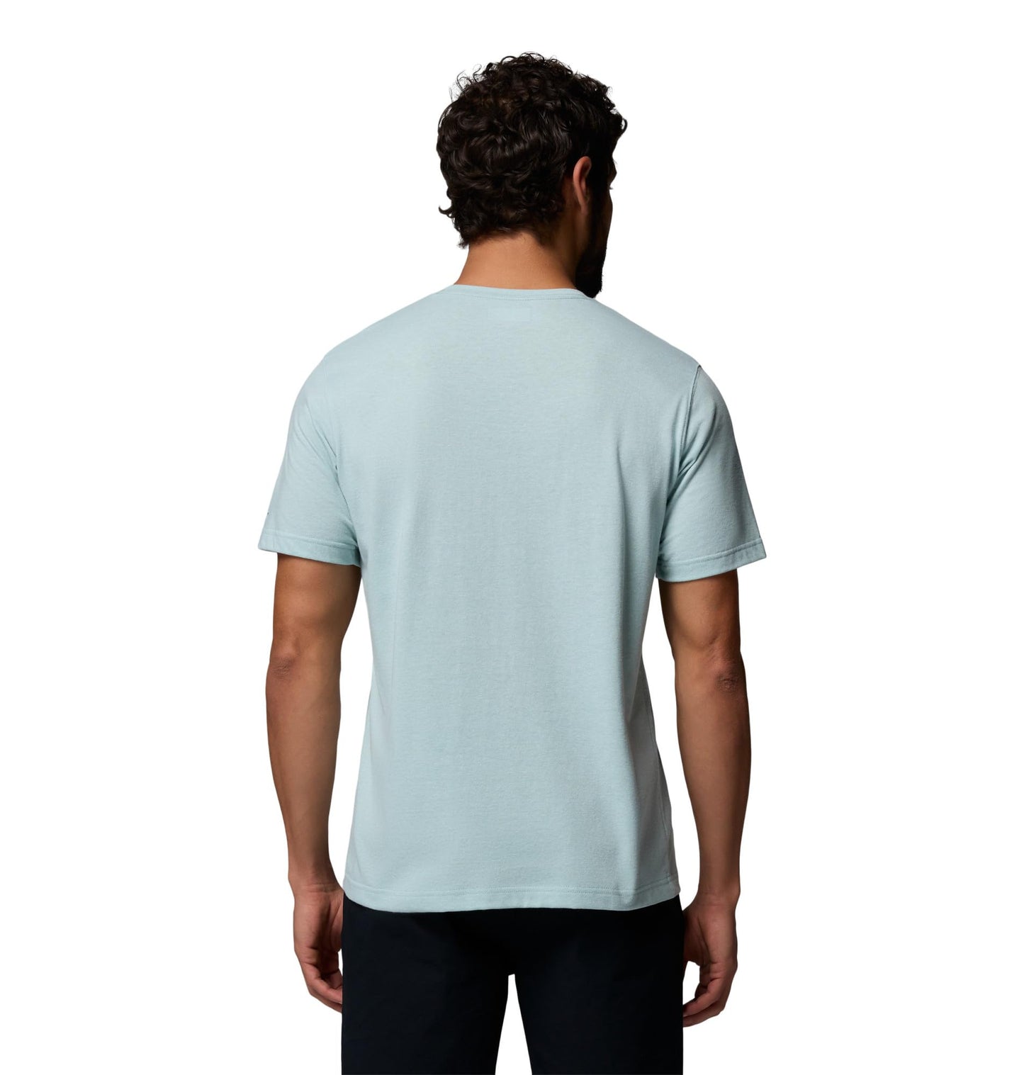 Columbia Men's Thistletown Hills Short Sleeve T-Shirt, Crushed Blue/Heather, XX-Large