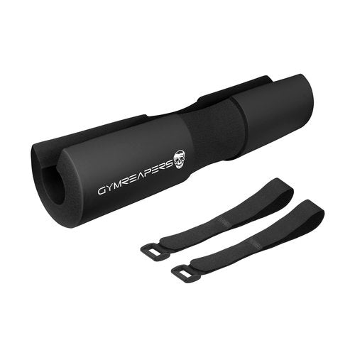 Gymreapers Barbell Squat Pad - Protective Bridge Pad For Hip Thrust, Squats, Lunges - Hip Support, Neck Protection For Bar (Black)