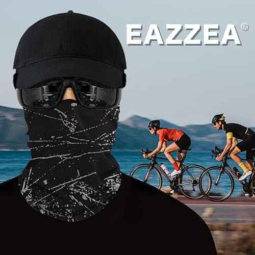 9-Pack Balaclava Face Mask for Men & Women - UV Protection Neck Gaiter, Multi-Use Cycling Mask & Breathable Headband
