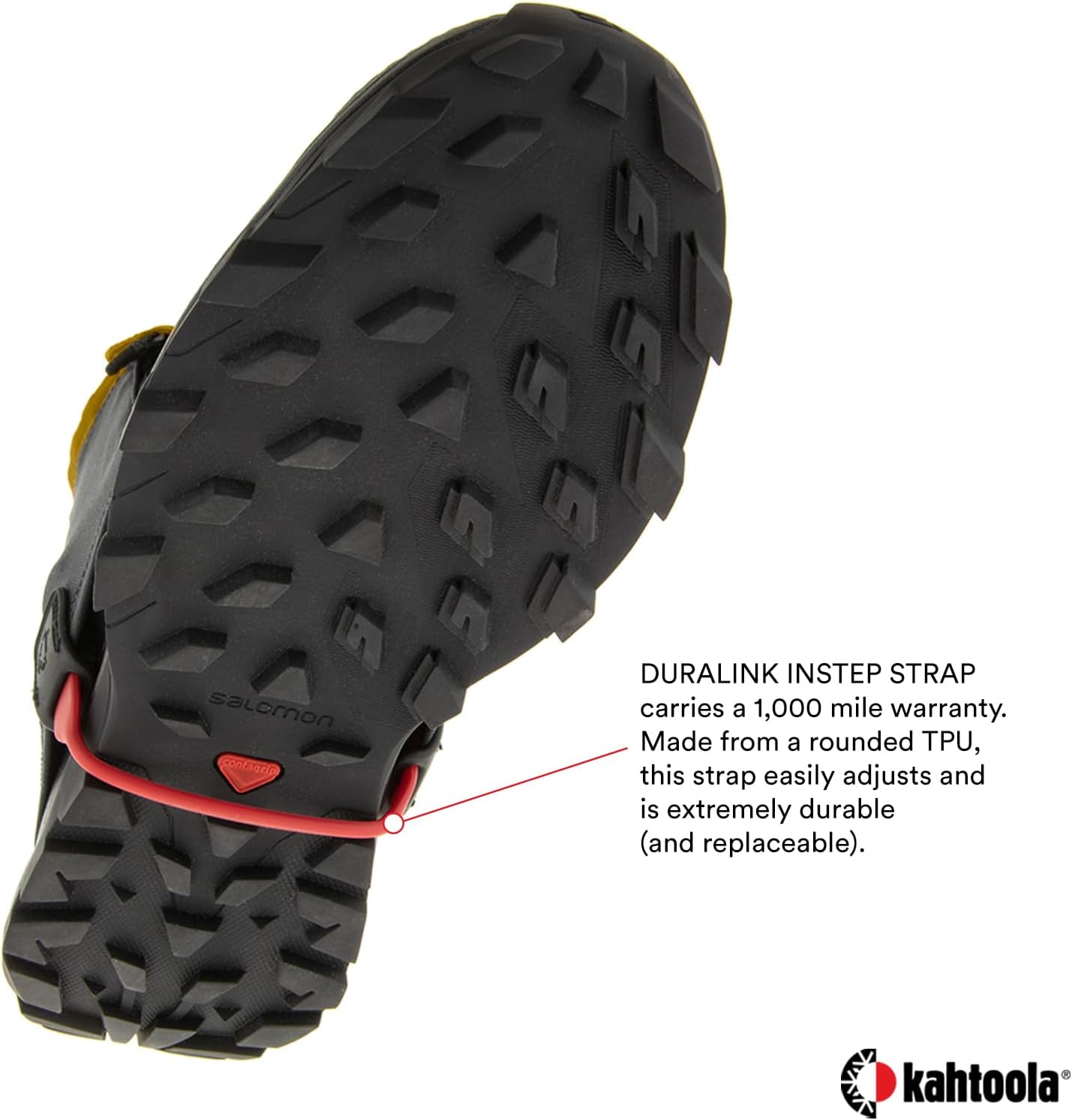 Kahtoola RENAgaiter Low Gaiters for Hiking, Mountaineering, Trail Running, Shoe & Boot Protection in Mud, Snow & Ice