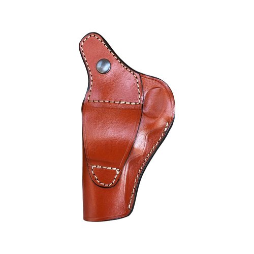 OWB - IWB Leather Holster for Taurus 856 Defender 3" Barrel - Thumb Break - Genuine Leather - Brown or Black (Right Hand, Brown)