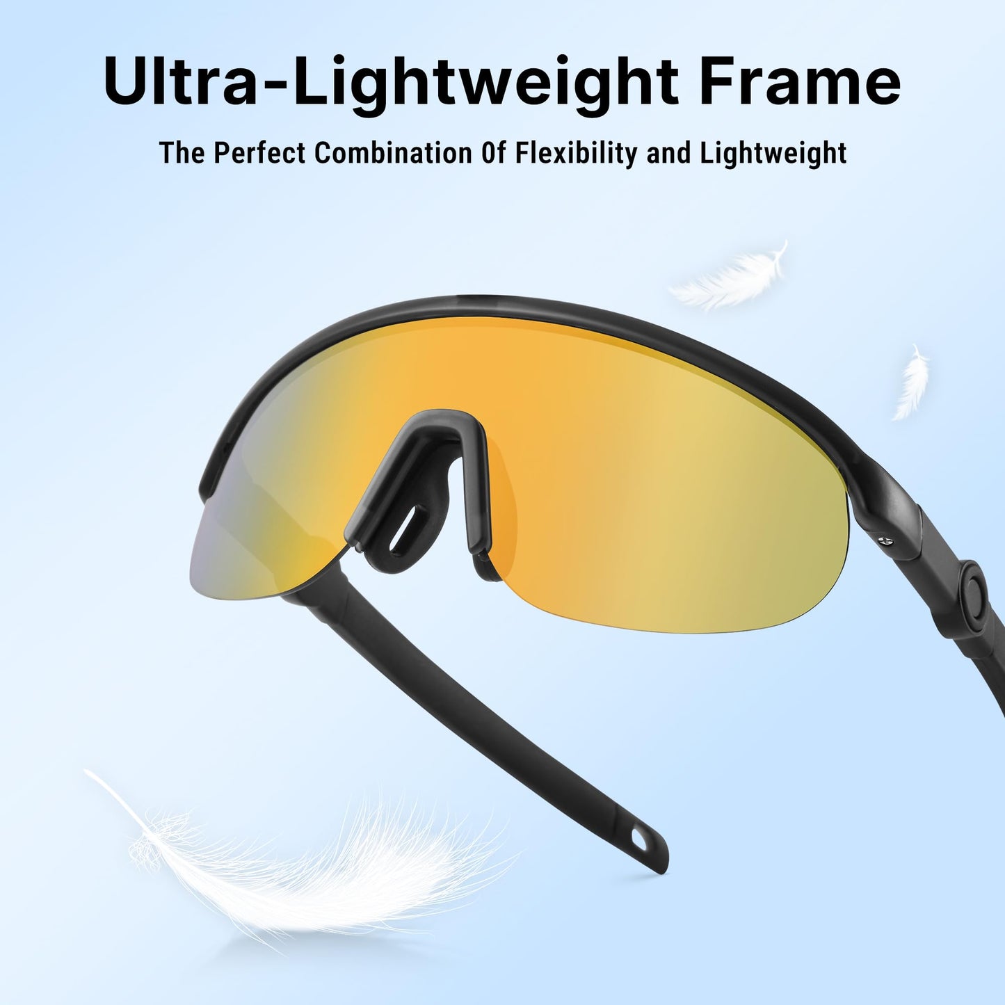 Pro Acme Kids Youth Baseball Flexible TR90 Sunglasses Boys Girls Sports