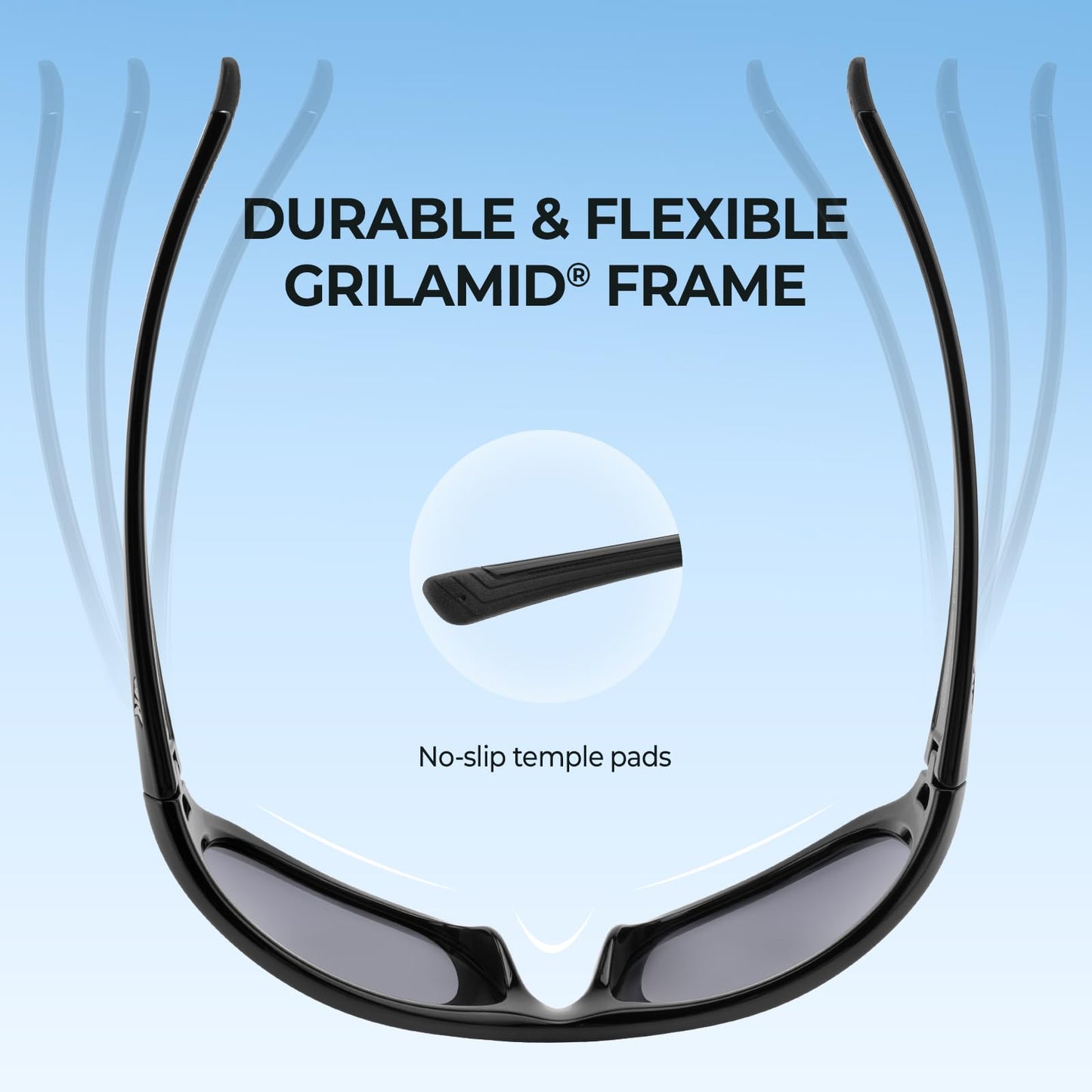 KastKing Dugan Polarized Sport Sunglasses for Men and Women, Ideal for Driving Fishing Cycling Running, UV Protection