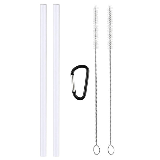 8 Straw Cleaner Brush Extra Long - Set of 8 Metal Straw Cleaner Brushes - Cleaning Brush for Reusable Straws