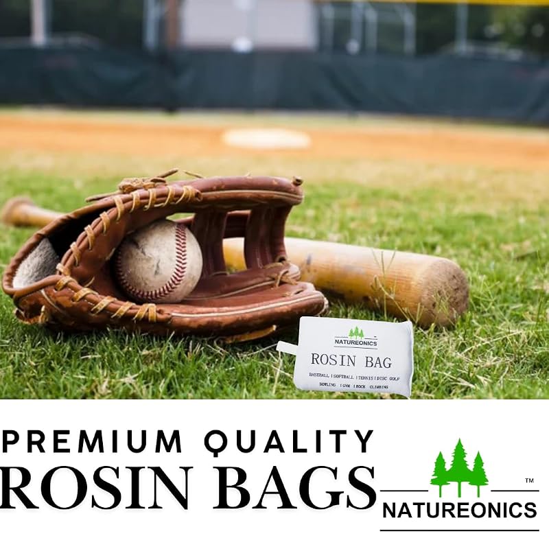 Rosin Bag 5.12 In x 3.4 In, 150 g – For Baseball, Bowling, Tennis, Disc Golf, Pole Grip (Variation: 5.12 x 3.4 x 1.38 inches)