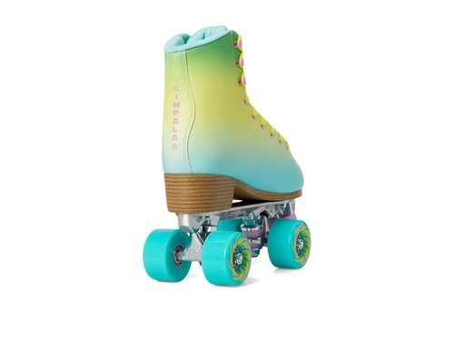 Impala Rollerskates Unisex, Impala Quad Skate (Big Kid/Adult) Lime Spritzer, 7