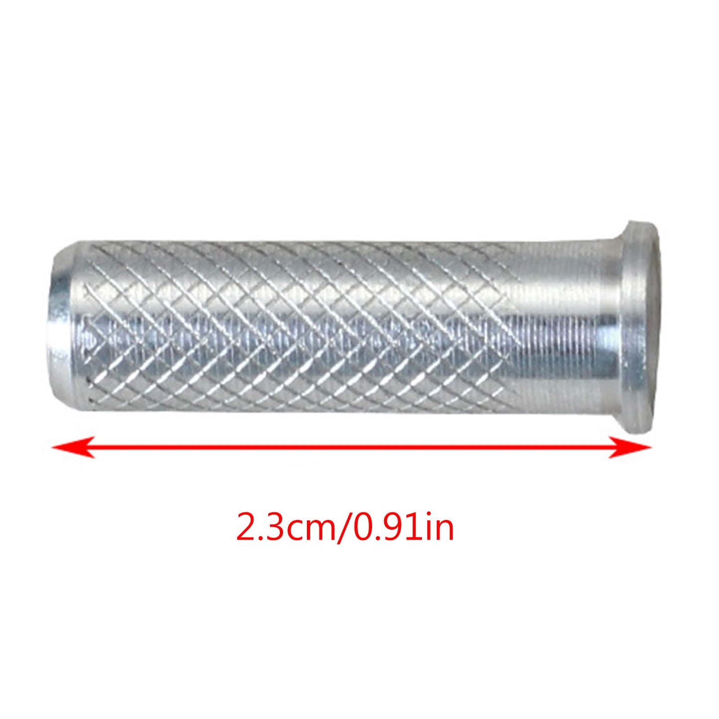 Kangnice 20Pcs Archerys Base Aluminum Inserts Carbon Arrows 6.2mm Insert Base Shaft Archerys Arrowheads Insert