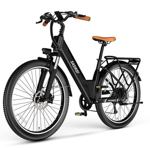 VELECTREC Electric Bike for Adults-Black