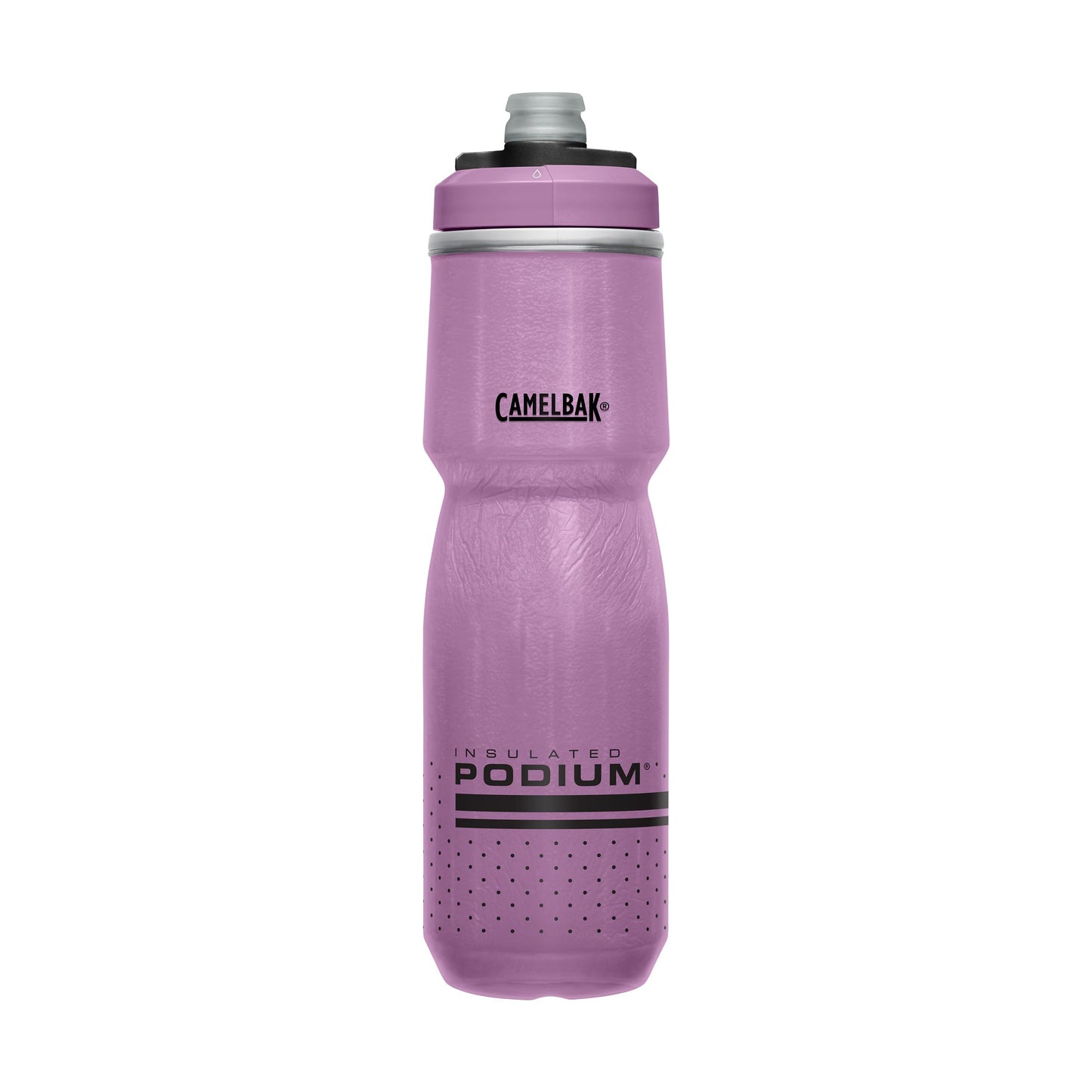 CamelBak Podium Chill Insulated Bike Squeeze Water Bottle, Cold Retention for Cycling, 24oz, Purple