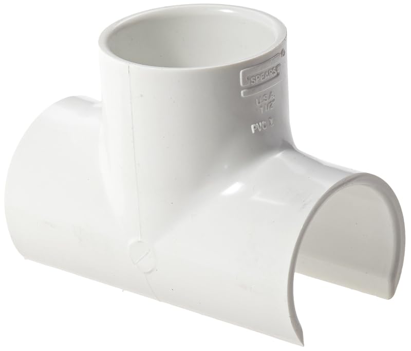 Spears 463 Series PVC Snap-On Saddle 1-1/2" IPS OD x 1-1/2" Socket - 1+1.5 Inch Variation