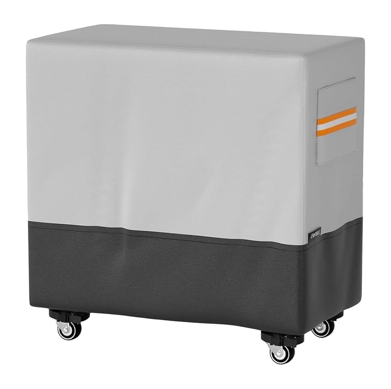 Patio Cooler Cart Cover 34in L x 19in W x 31in H, Heavy Duty 420D Waterproof Dustproof for 80 Quart Ice Chest