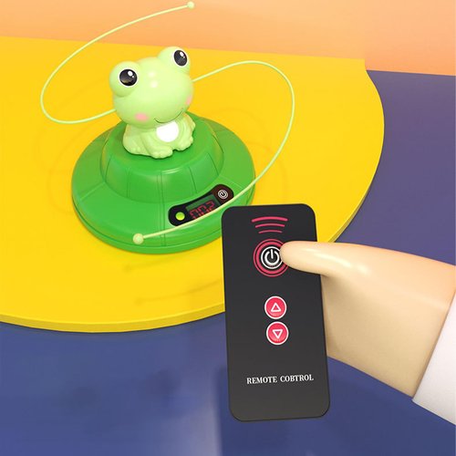 Jumping Rope - Electronic Jump Rope | Electronic Fitness Jump Ropes with Remote Control | Entertaining Sports with 2 Adjustable Speeds for Kids Adults