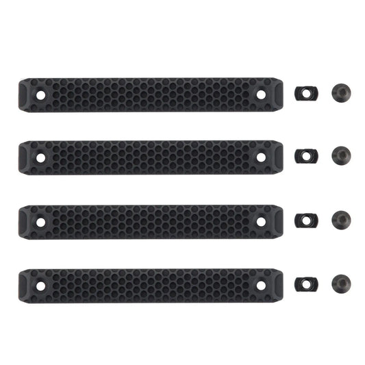 120mm Lightweight Ergonomic Mlok Polymer Rail with 8 T-Nuts & Screws 1 Allen Wrench