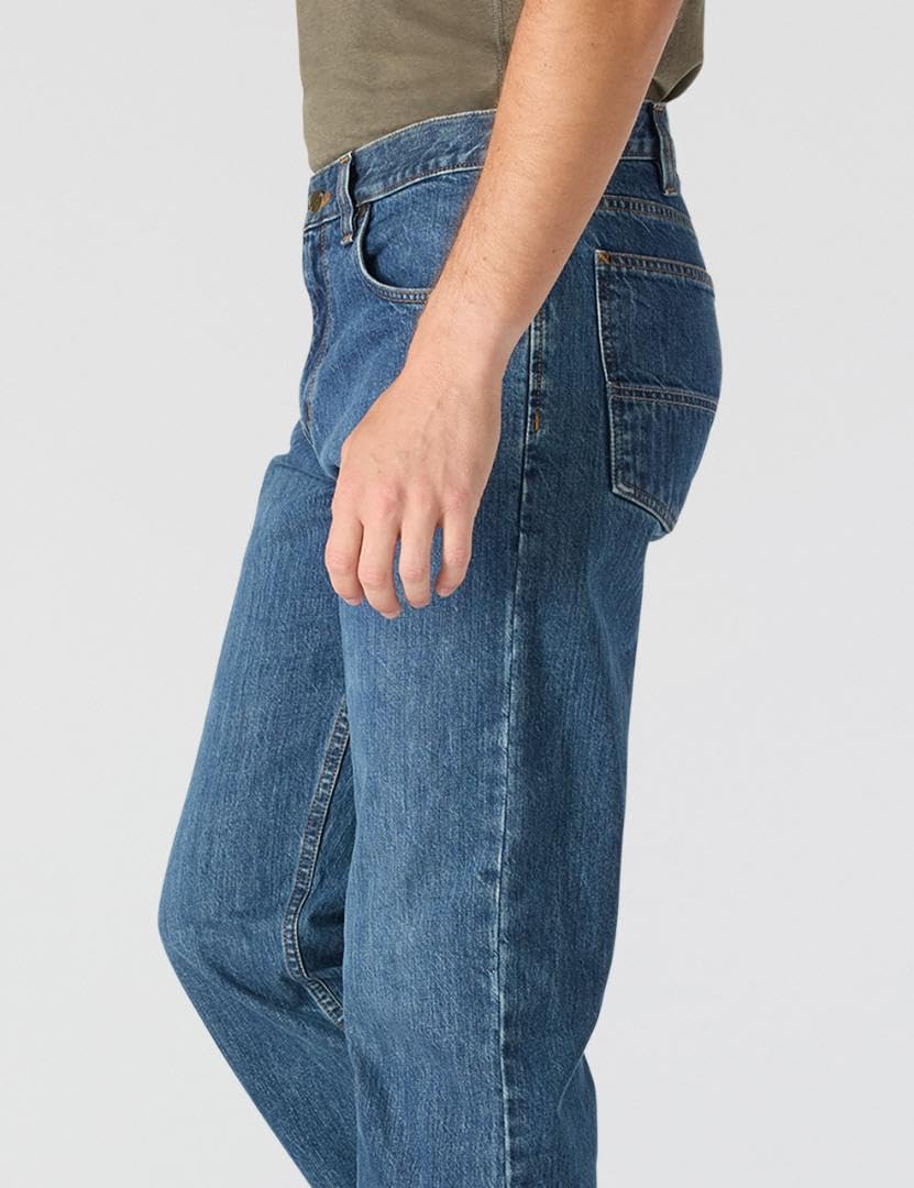 Carhartt Men's Relaxed Straight Jean, Bay, W34 x L32