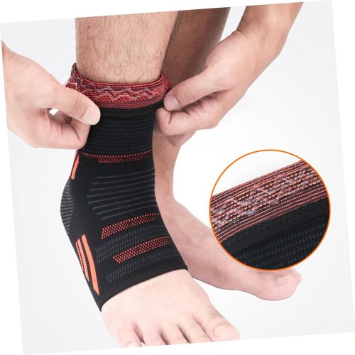 ORFOFE Ankle Protective Cover 1 Pair of Anti-wear Ankle Sleeves for Sports Breathable and Comfortable Design
