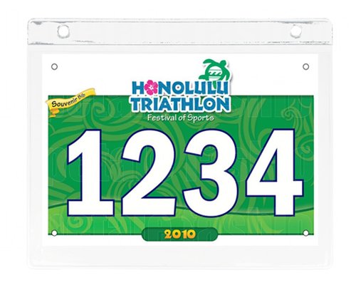 Lapetale Fashion Clear Bib Boards Sleeves Protector for Runners,Race Bib Vinyl Holder 20 Pack,Race Bib Display Vinyl Protector Sheets, Marathon Running Bib Sheet Protector