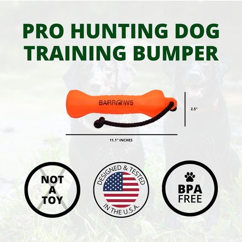 Barrows Outdoor Dog Training Bumpers (Orange)