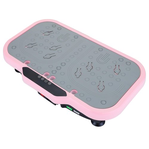 Vibration Plate Fitness Platform with Handle Whole Body Exercise Machine with 120 Speed Levels, Lymphatic Drainage, Fat Burning, and Weight Loss, Perfect for Women, Men, and Home Gym Exercise