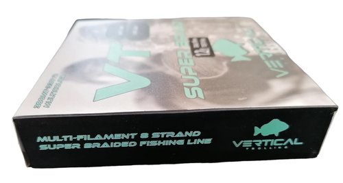 VERTICAL TROLLING VT8 Multicolor Braided Fishing Line (547yd (500mt), 36LB (0,26mm - PE 2,5))