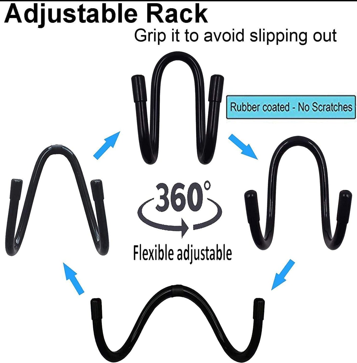 2 Pack Seat Back Gun Rack Bow Rack Holder Gun Holder Gun Sling Organizer for Truck, Car to Hold Rifles - No Installation Tools Required, Simple to Install. - No Rifles Included