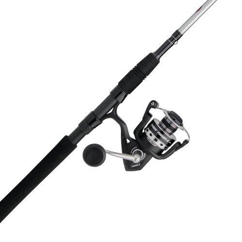 PENN 7??Pursuit IV 2-Piece Fishing Rod and Reel (Size 4000) Inshore Spinning Combos, 7?? 2 Graphite Composite Fishing Rod with 5 Reel, Durable and Lightweight, Black/Silver
