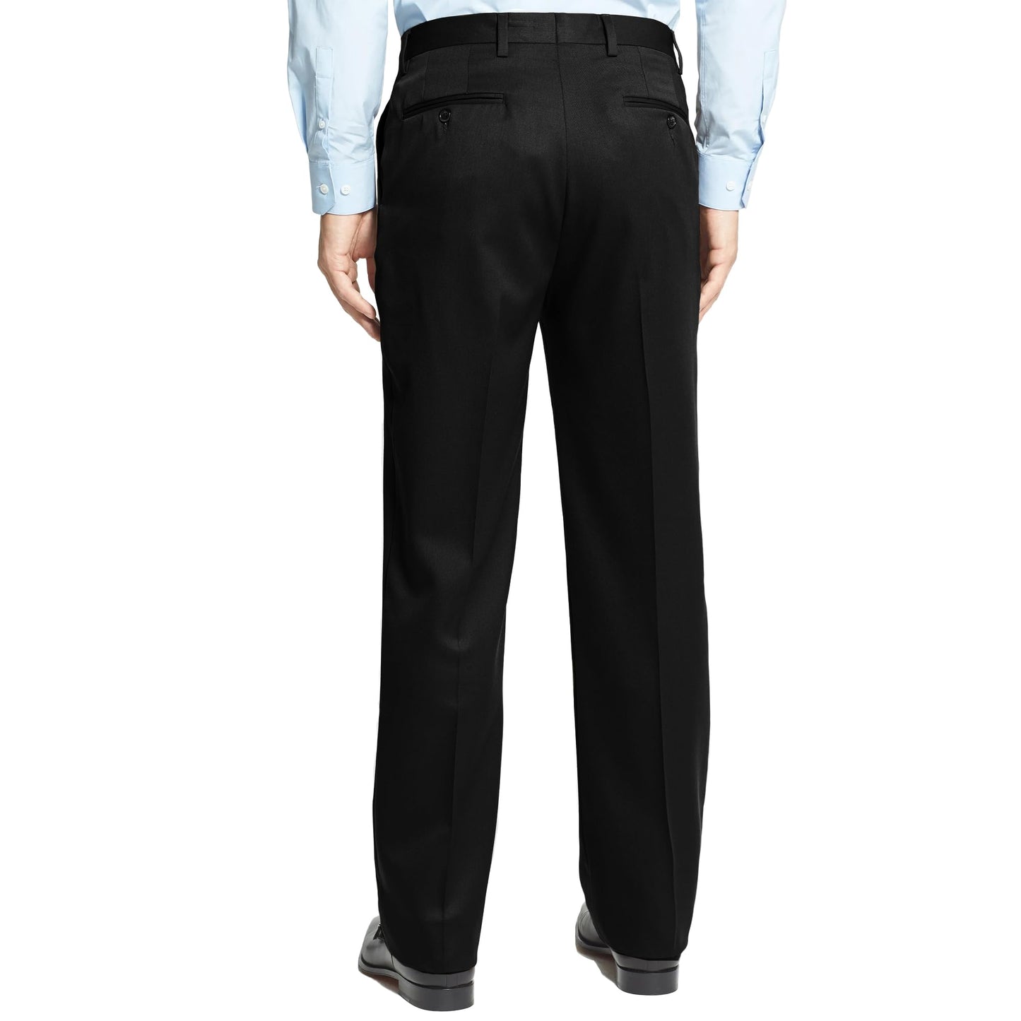 YUCENFU Mens Classic Fit Khaki Casual Chino Pants Hidden Waistband Big Tall