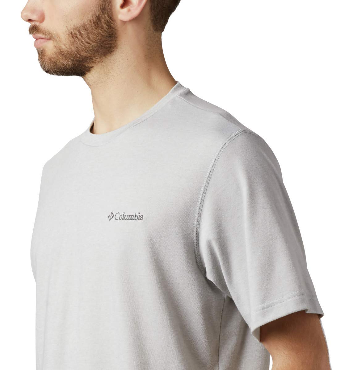 Columbia Men's Thistletown Park Crew, Cool Grey Heather, Large